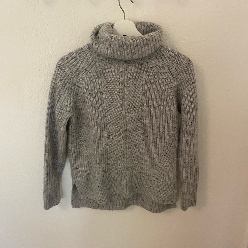Madewell extra extra small gray turtleneck sweater